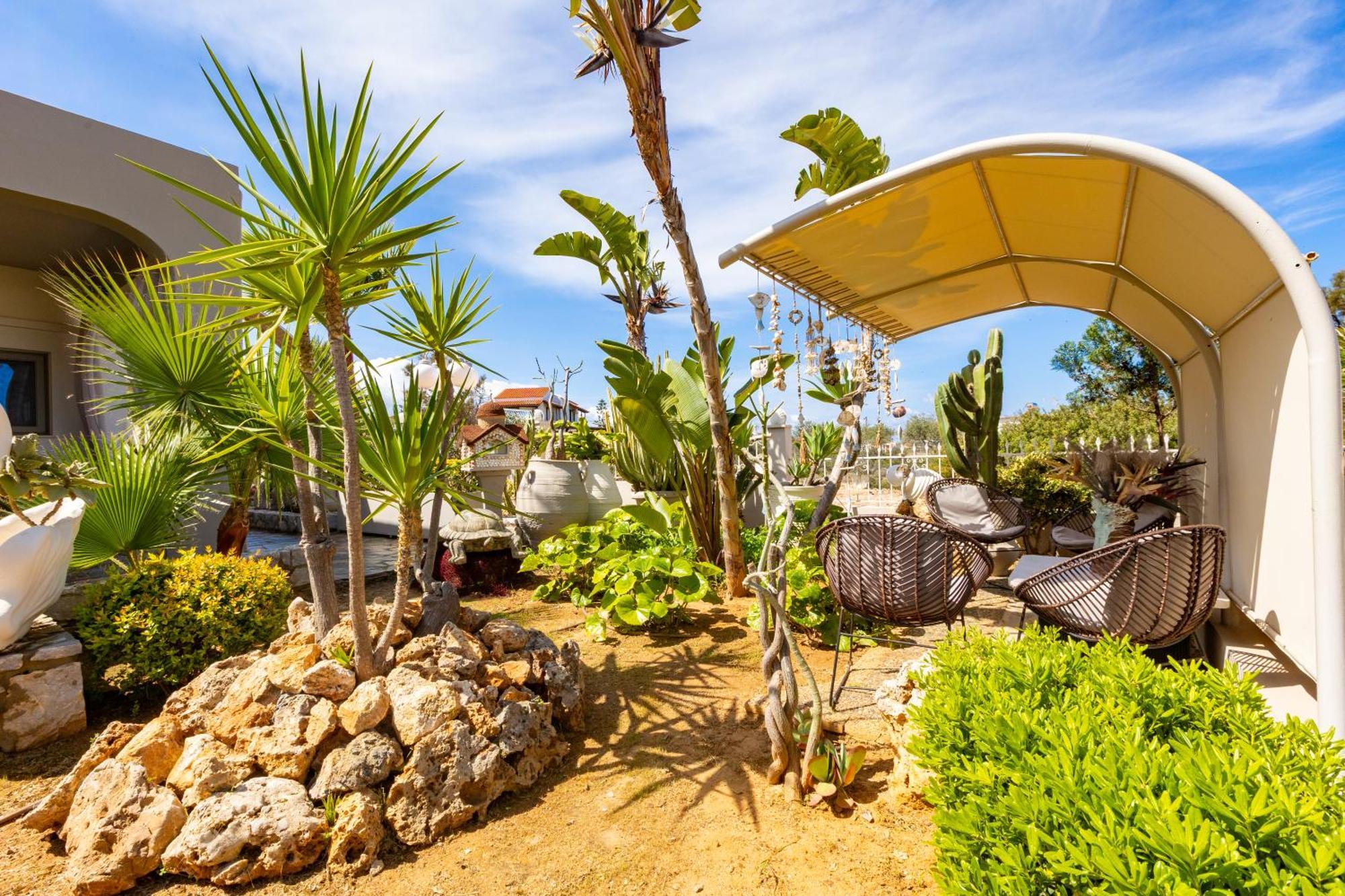 Вилла Renas Secret Garden House Ханья Экстерьер фото