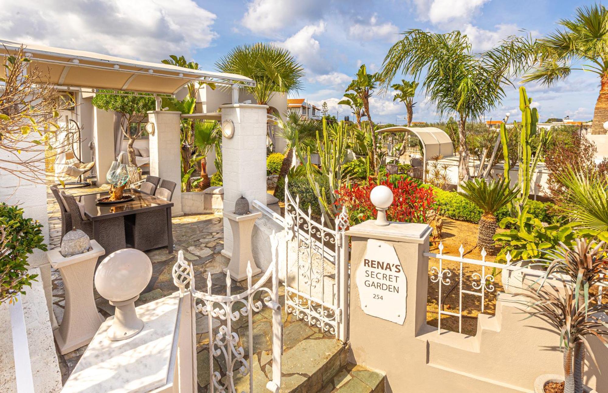 Вилла Renas Secret Garden House Ханья Экстерьер фото